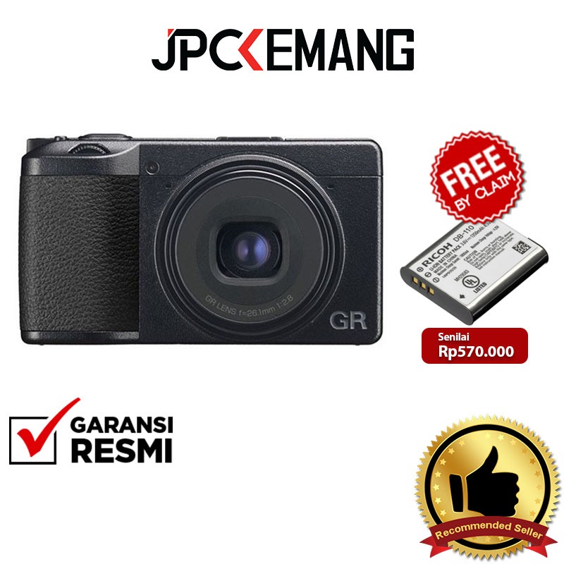 Jual Ricoh GR IIIx Digital Camera Ricoh GR III x GRIII x GRIIIx Free 1