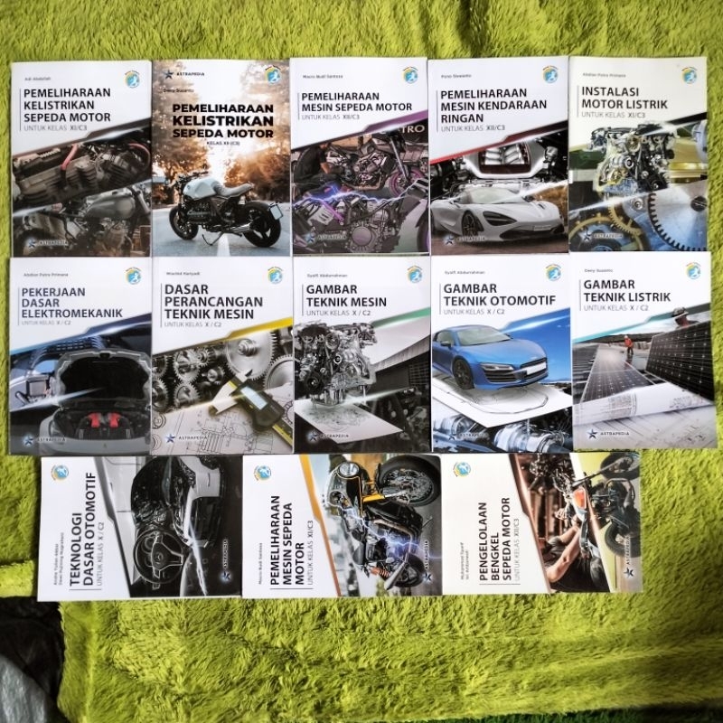 Jual ORIGINAL BUKU PEMELIHARAAN KELISTRIKAN MESIN SEPEDA MOTOR ...