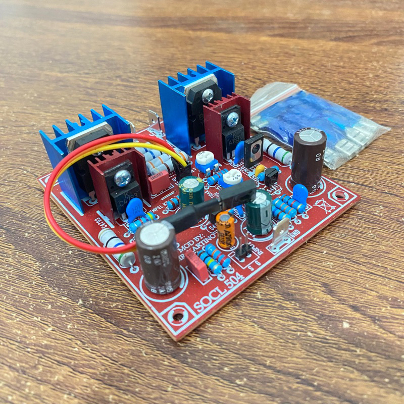 Jual Kit Driver SOCL 504 TEF Crispy By Mr Kartino Modif Plus Inbal Bias