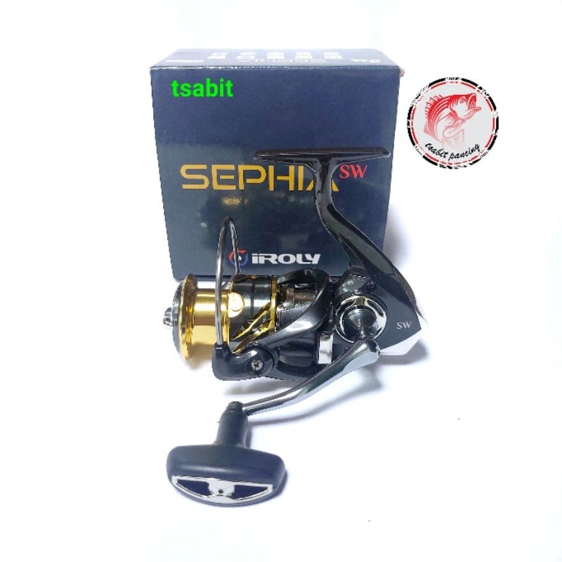 Jual Reel iroly sephia carbon sw 1000 2000 3000 4000 6000 power handle ...