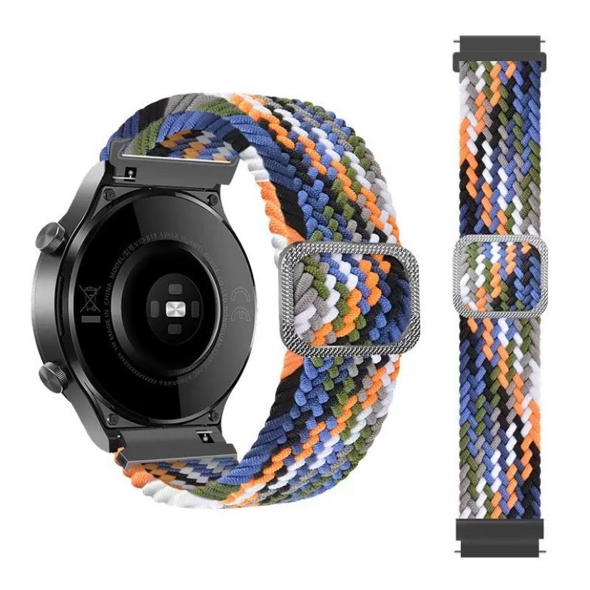 Eraxus Elastis Strap for Redmi Watch ACTIVE Active Lite Tali Jam  Xiaomi Redmi Watch Lite Silikon Woven Nylon 22mm Quick Release