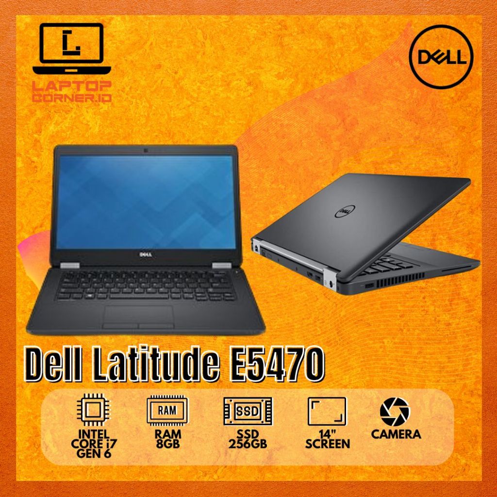 Jual Laptop Dell Latitude E5470 Core I7 Gen 6 RAM 8GB SSD 256GB Mulus ...