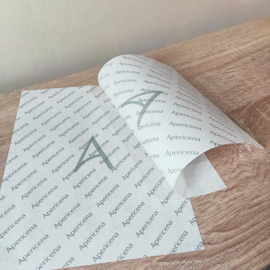 Jual CUSTOM Kertas Roti Foodgrade 18 x 48 cm - Wrap Paper / Kertas ...