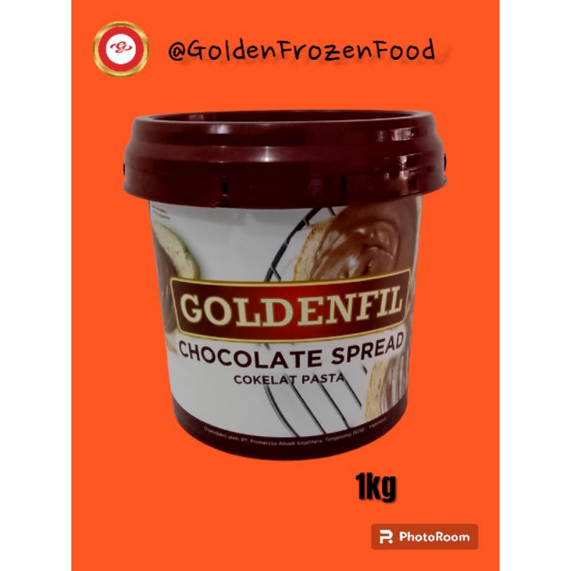 Jual GOLDENFIL Chocolate spread (coklat pasta 1kg) | Shopee Indonesia