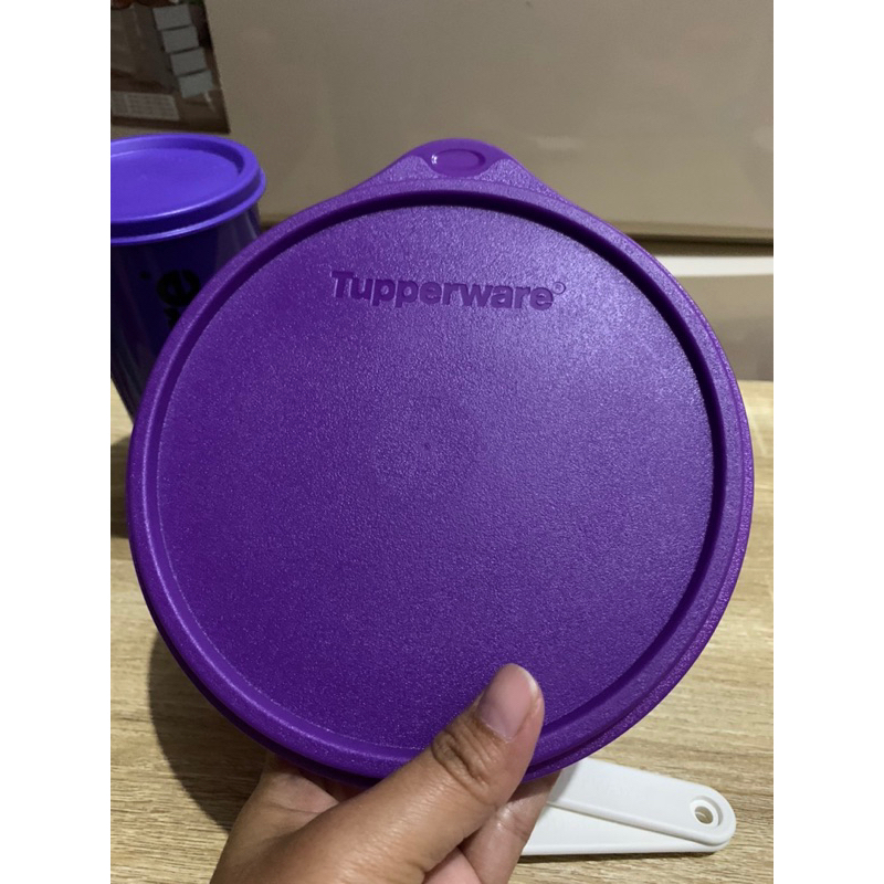 Jual 1 Pcs large handy bowl (Lhb) 580 ml tupperware ungu, wadah/tempat