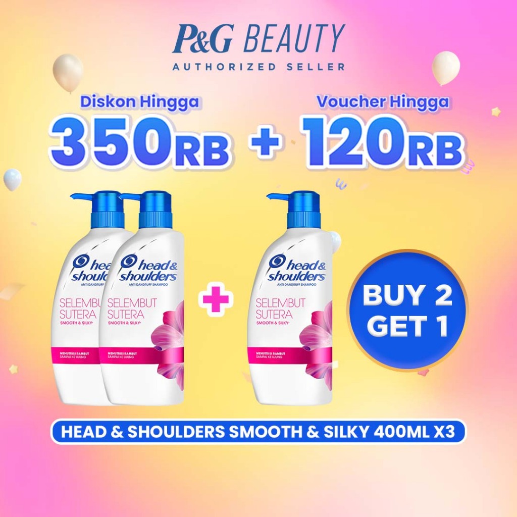 Jual Head and Shoulders Sampo Anti Ketombe Selembut Sutera Perawatan