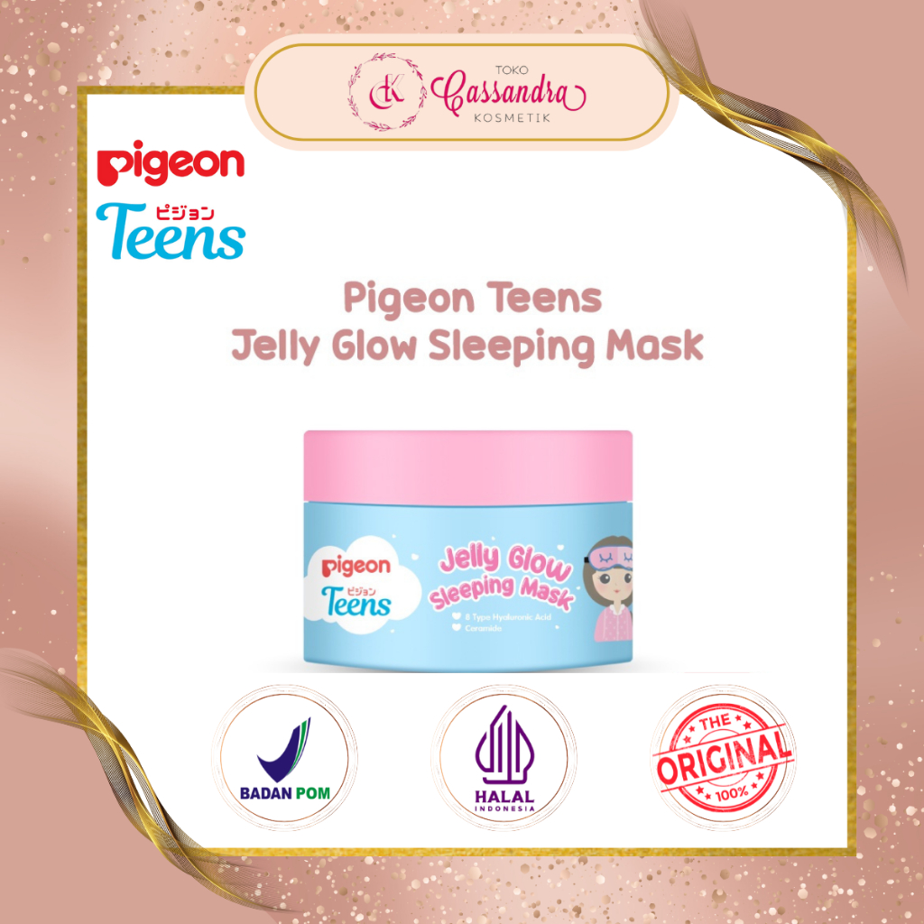Jual PIGEON TEENS JELLY GLOW SLEEPING MASK 30GR | Shopee Indonesia
