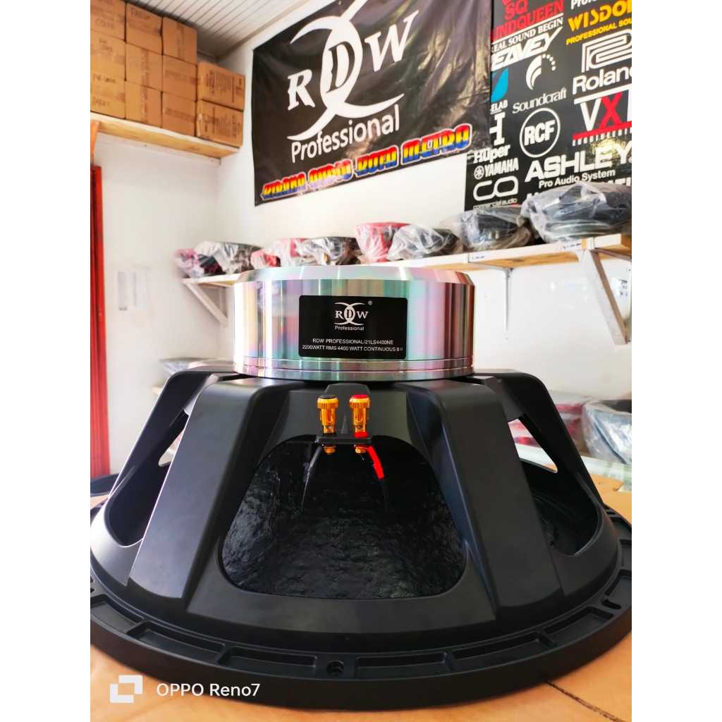 Jual SPEAKER RDW 21LS4400 NEODYMIUM VOICE COIL 6