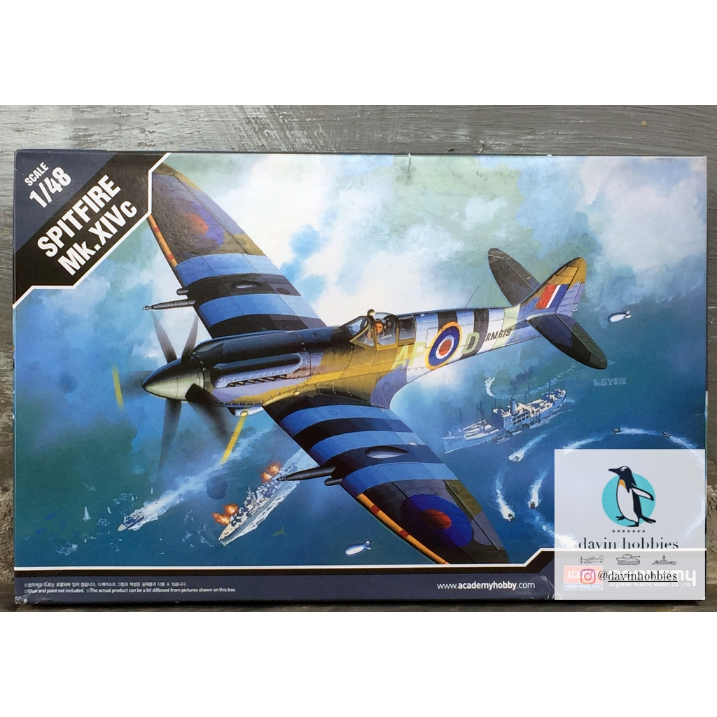 Jual Academy 1/48 Spitfire Mk.XIVc | Shopee Indonesia