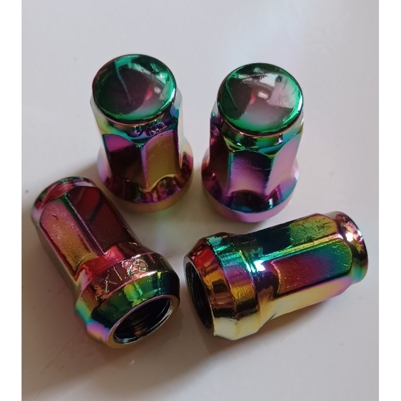 Jual Mur roda variasi mur racing Heptagon untuk lubang baut ukuran ...