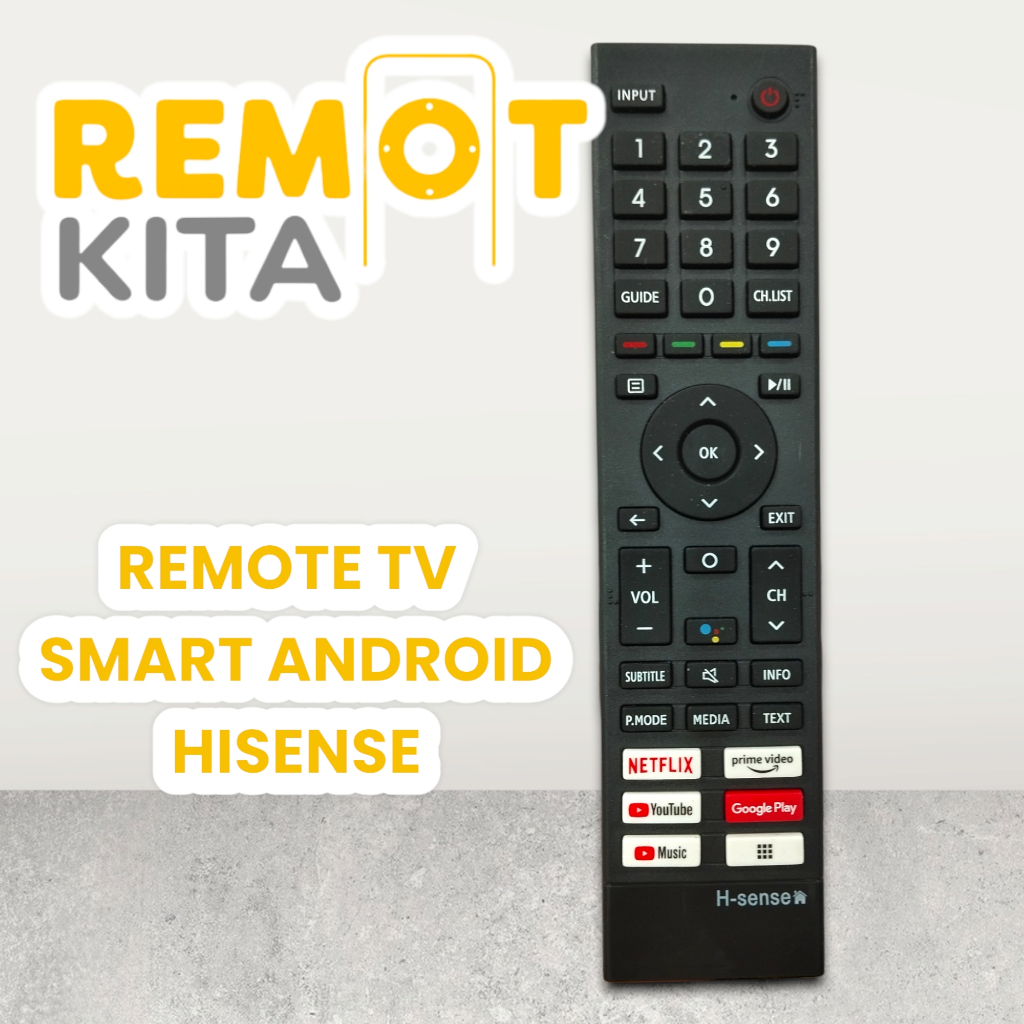 Jual REMOTE TV HISENSE SMART ANDROID | Shopee Indonesia