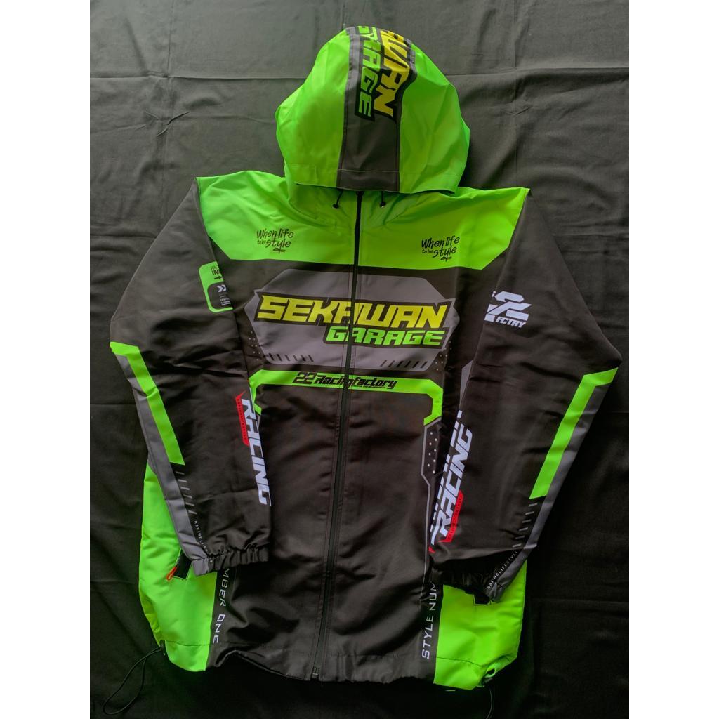 Jual JAKET RACING TASLAN WATERPROOF CUSTOM SESUAI PERMINTAAN | Shopee ...