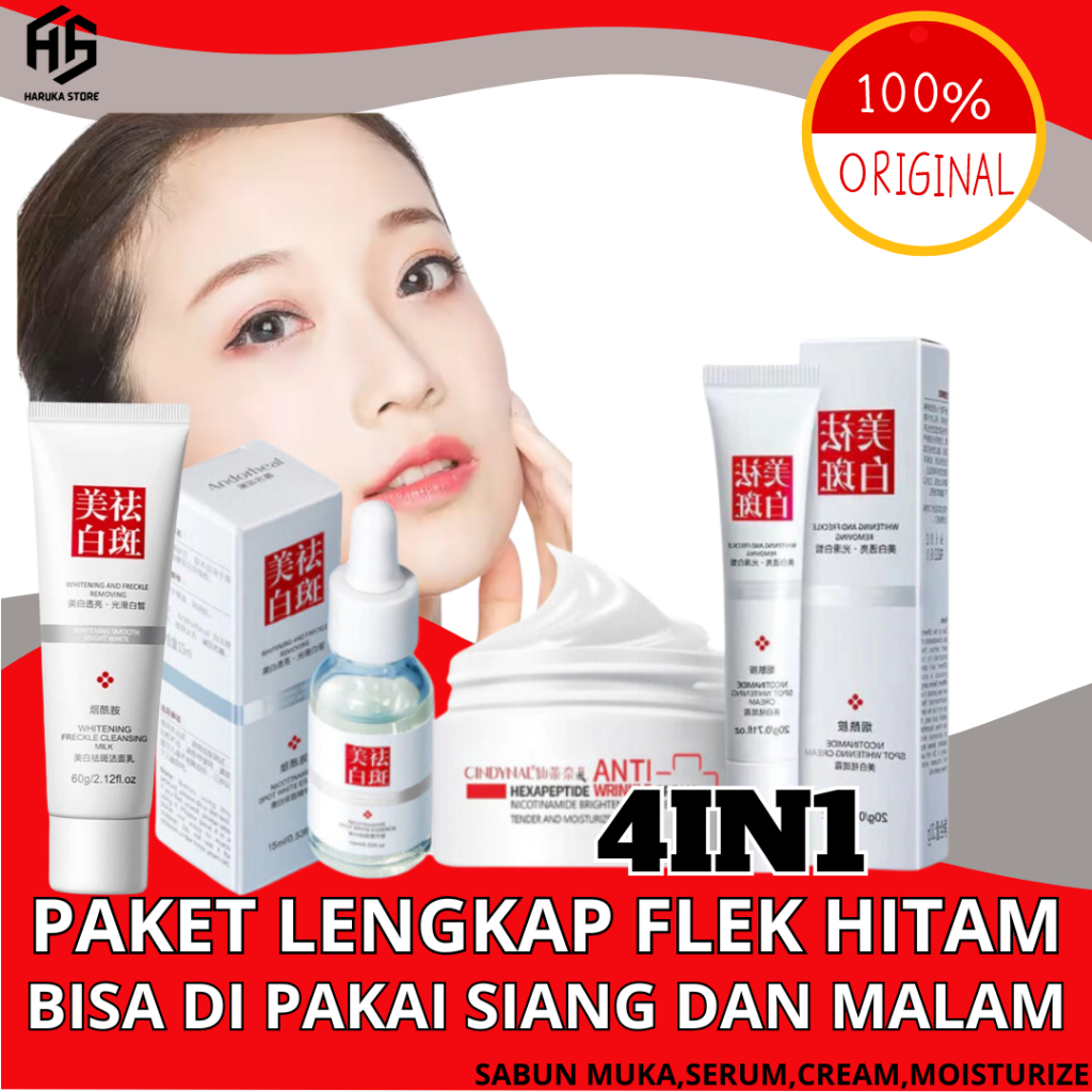 Jual Promo Set Paket Perawatan Wajah Whitening Blemish Whitening Blemish Salep Krim Serum