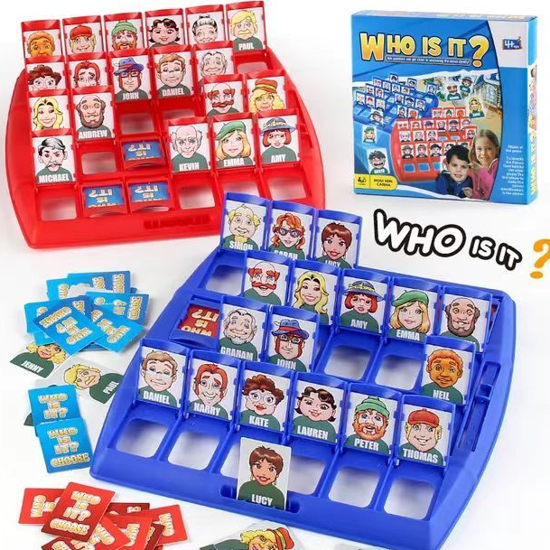 Jual Mainan Anak Tebak Gambar Board Game Who Is It Mainan Tebakan