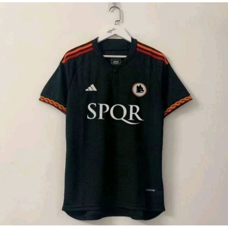 Jual Jersey Roma 3rd Spqr 2023 2024 2324 Grade Ori Shopee Indonesia