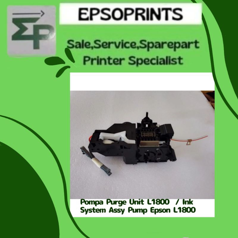 Jual Pompa Purge Unit L1800 / Ink System Assy Pump Epson L1800 Shopee Indonesia