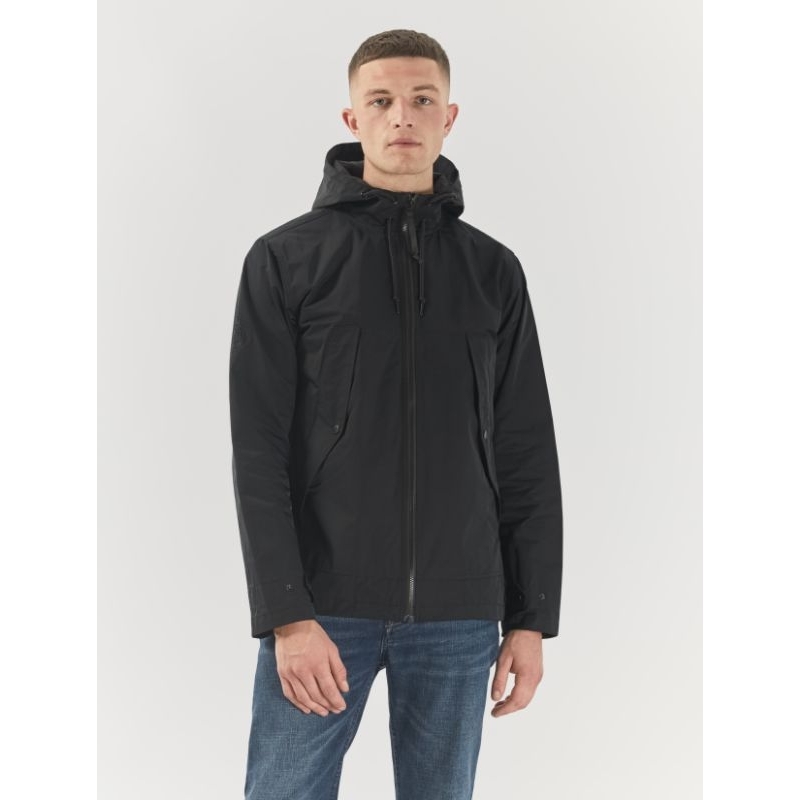 Jual Pretty Green Ridley Lightweight Jacket Black Original | Shopee ...