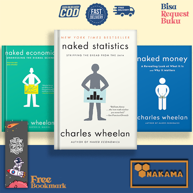 Jual Naked Series (3 Books) Naked Statistics | Naked Economics | Naked ...