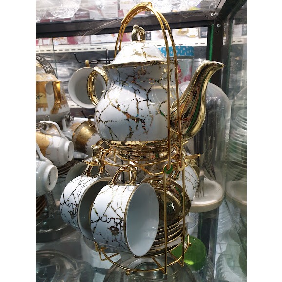 Jual Coffee Set I Tea Set Formia I Coffee Set Keramik Formia With Stand ...
