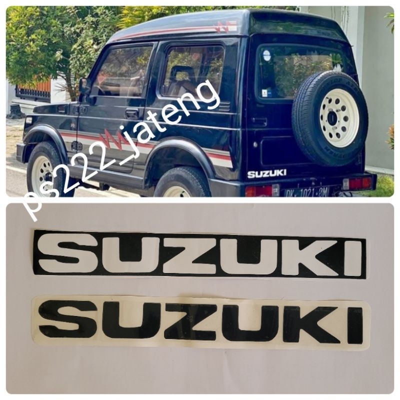 Jual Stiker sticker tulisan suzuki/stiker tulisan suzuki/stiker tulisan