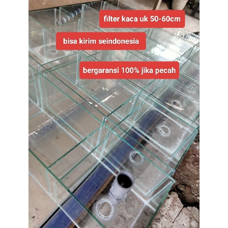 Jual FILTER TALANG KACA filter kaca aquarium Filter talang kaca ...
