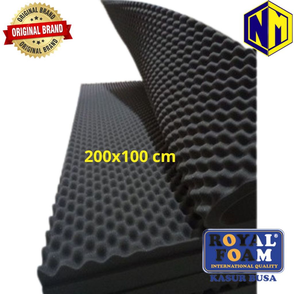 Jual Busa Telur Peredam Suara - Egg Foam - Peredam Suara 200x100 cm ...