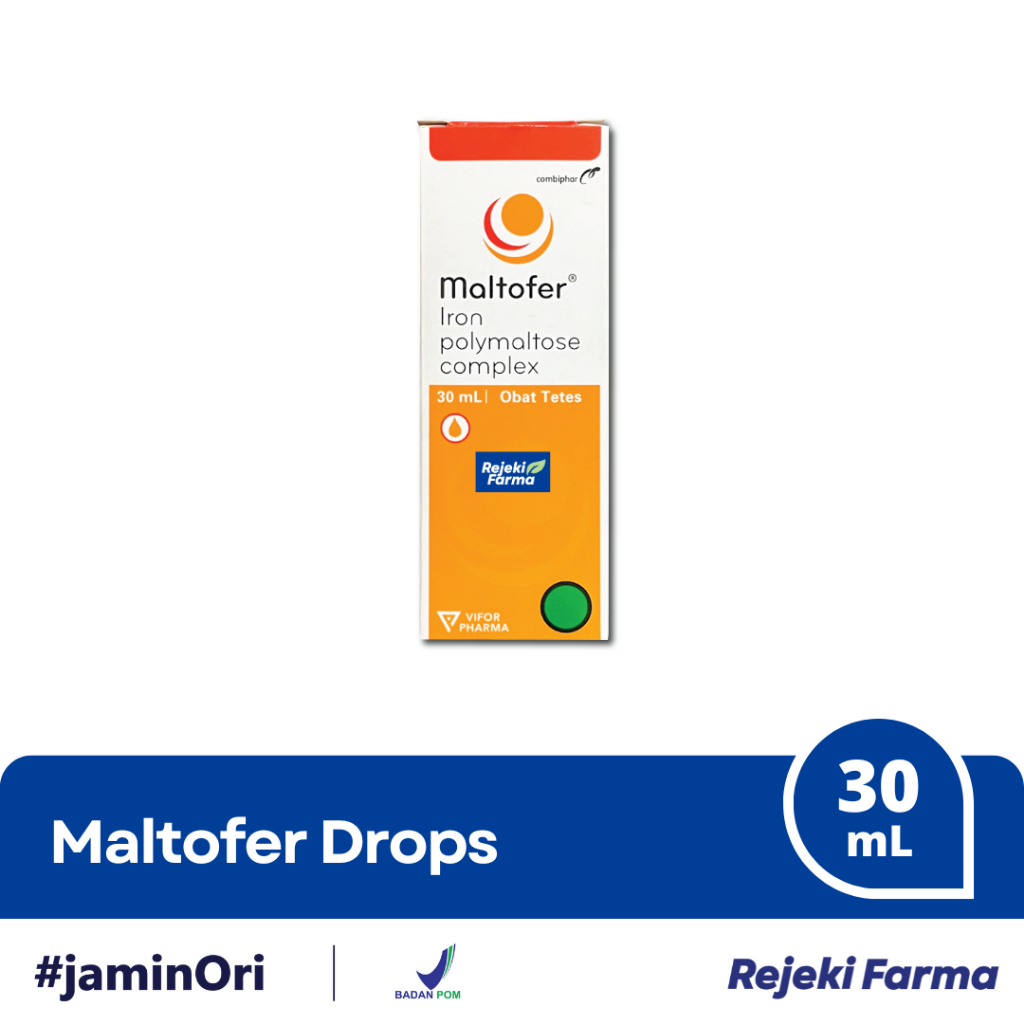 Jual Maltofer Drop Iron Polymaltose Complex 30 ml - Obat Tetes Drops