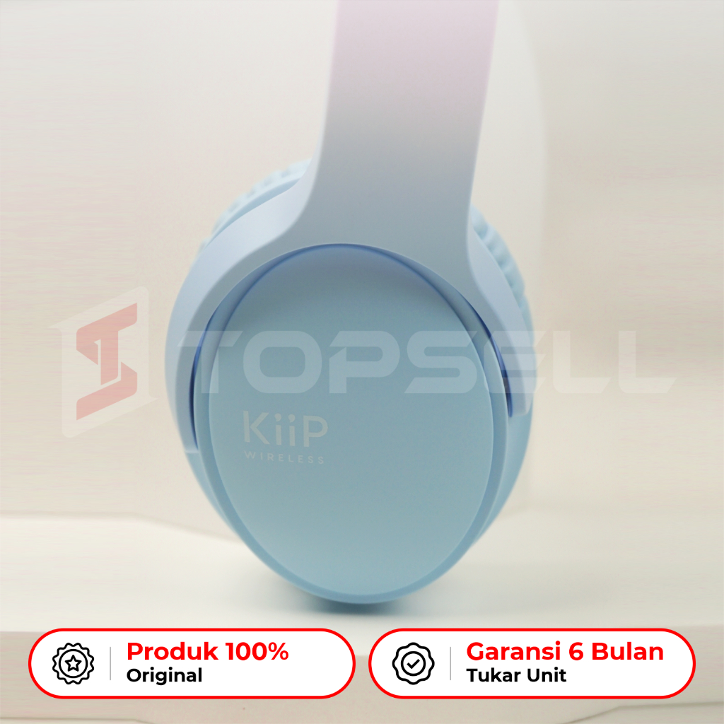Jual KIIP WIRELESS TH60 HEADPHONE BLUETOOTH HEADSET EARPHONE | Shopee ...