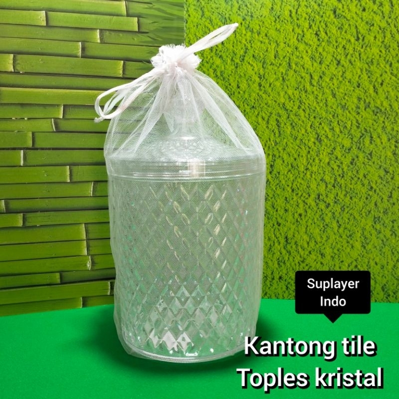 Jual Kantong Tile Untuk Souvenir Toples Kristal Shopee Indonesia