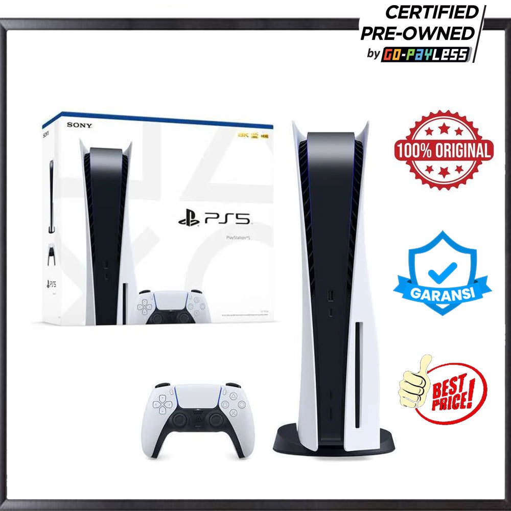 Jual PS5 / Playstation 5 Console Disc Edition Preowned (Bergaransi ...