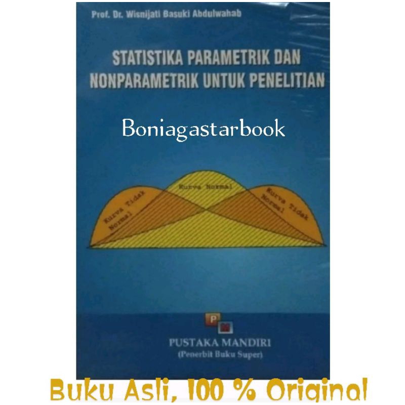 Jual Buku Statistika Parametrik Dan Nonparametrik Untuk Penelitian