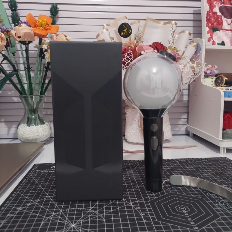 Jual BTS OFFICIAL LIGHTSTICK ARMYBOMB SE (fullset minus pc) Shopee