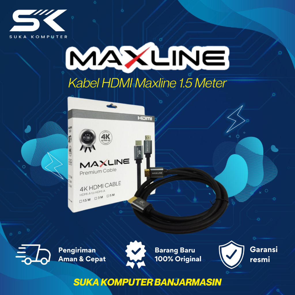 Jual Kabel HDMI Maxline | Shopee Indonesia
