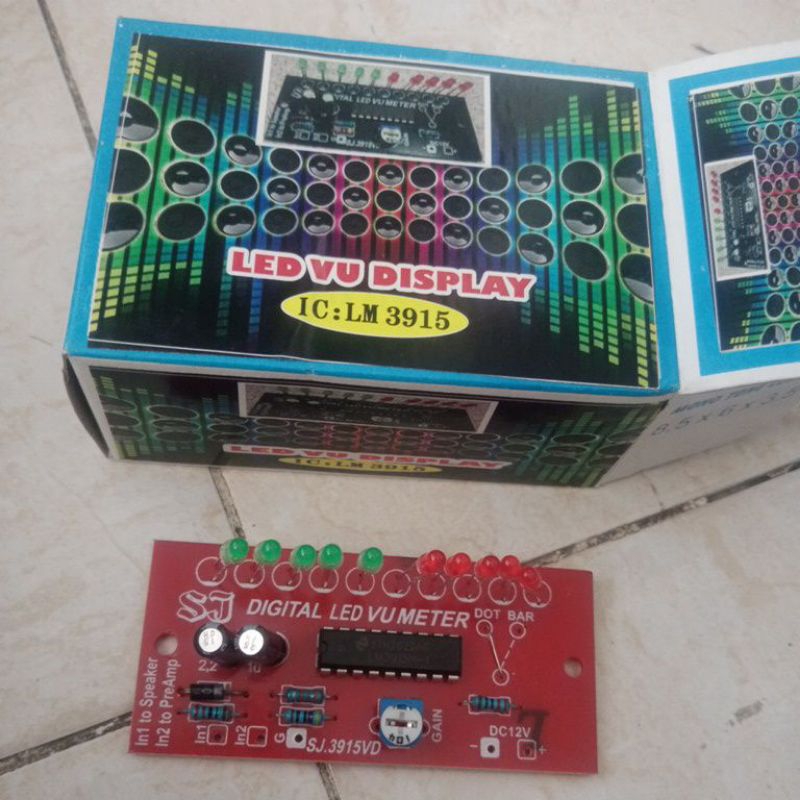 Jual LED VU displayIC LM3915 | Shopee Indonesia