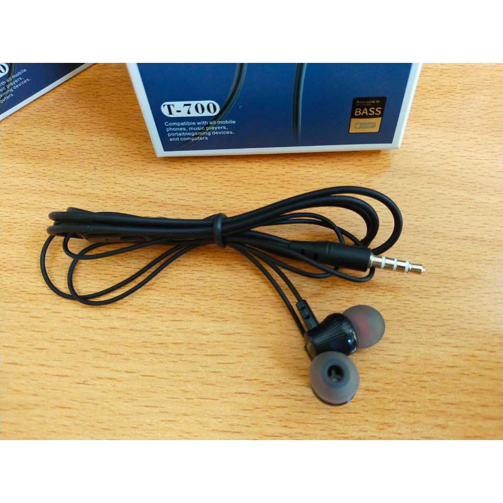 Jual Handfree Thomson T-700 With Microphone Earphone Thomson T-700 Best ...