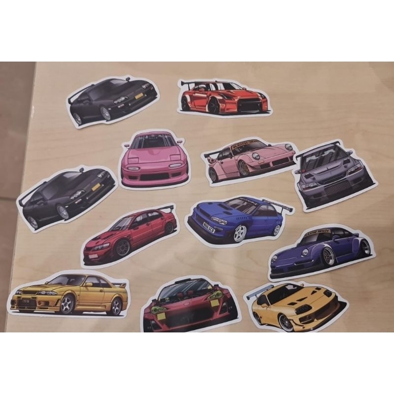 Jual Sticker Jdm 1 set ( 5 pcs ) | Shopee Indonesia