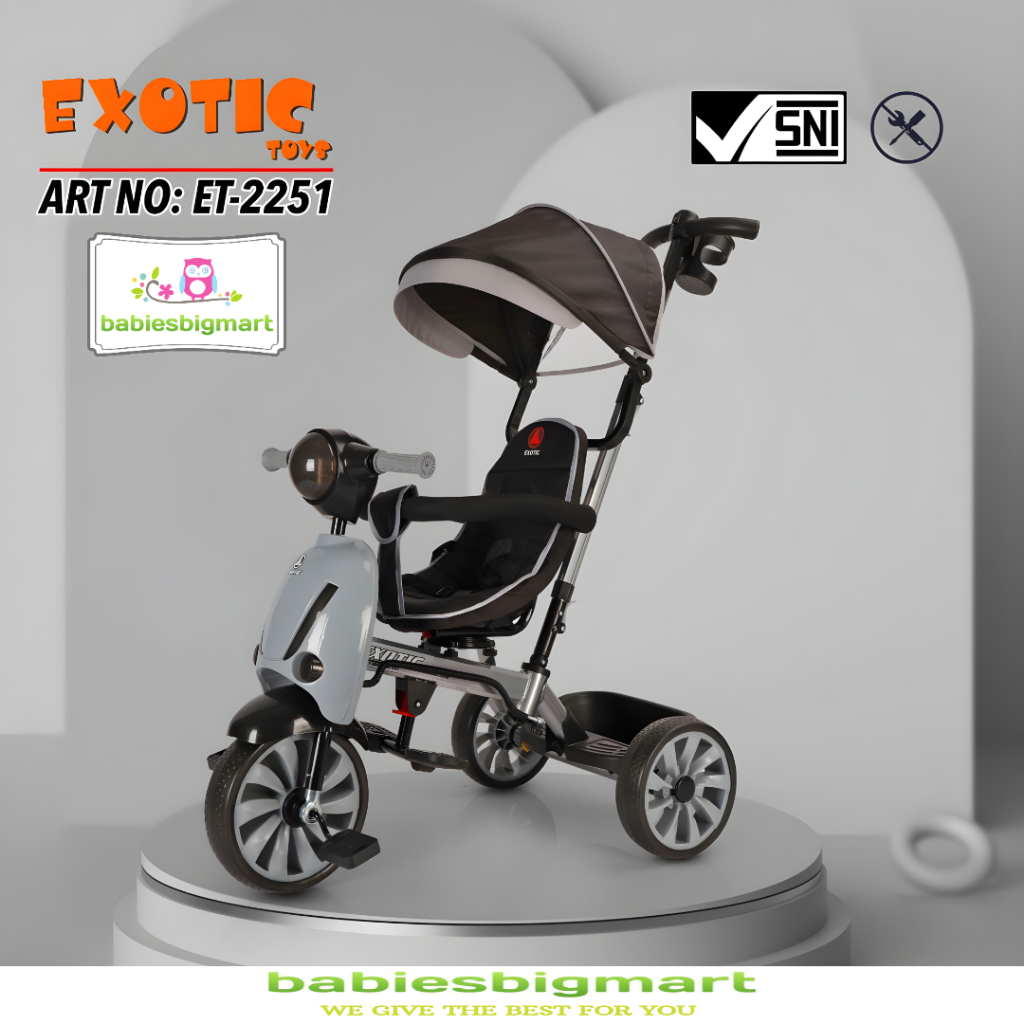 Jual SEPEDA ANAK RODA TIGA 3 PACIFIC TRICYCLE PC 9901 / 9950 / 9952 ...