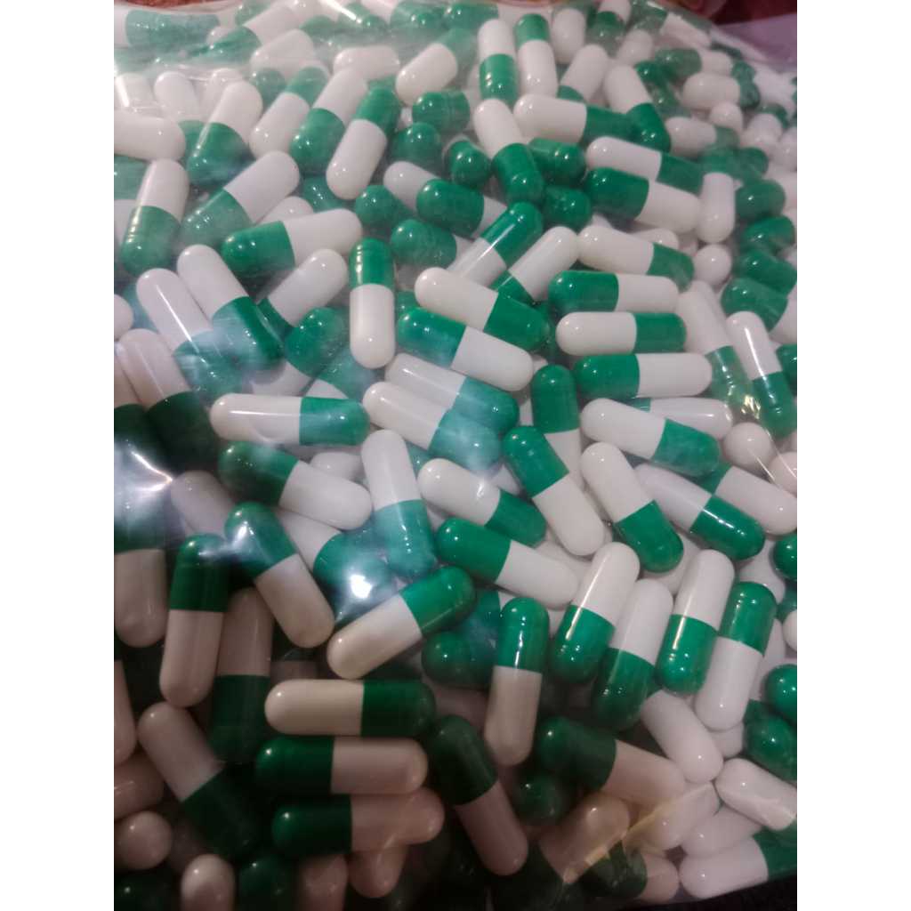 Jual cangkang kapsul kosong warna uk 3 isi 1000 capsul | Shopee Indonesia