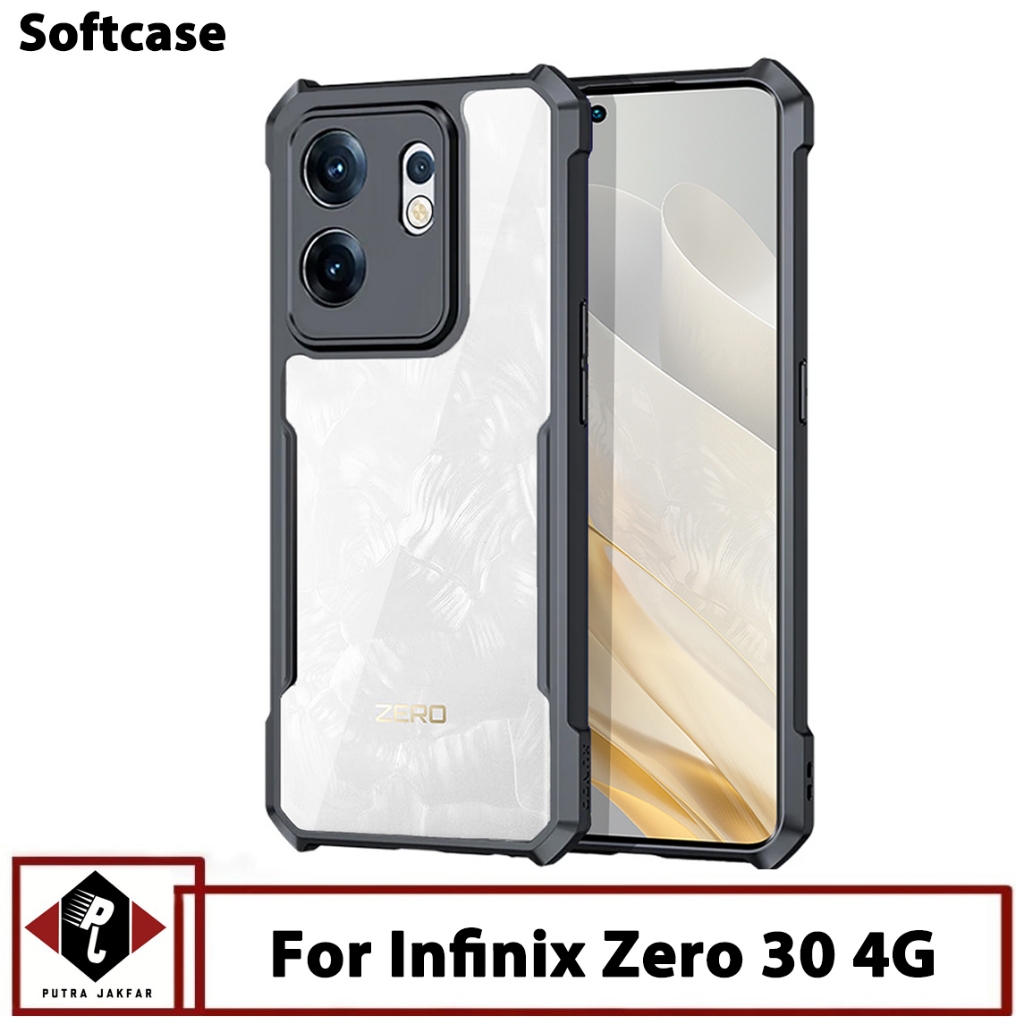 Jual Casing Transparan Infinix Zero 30 4G Terbaru Softcase Shockproof ...