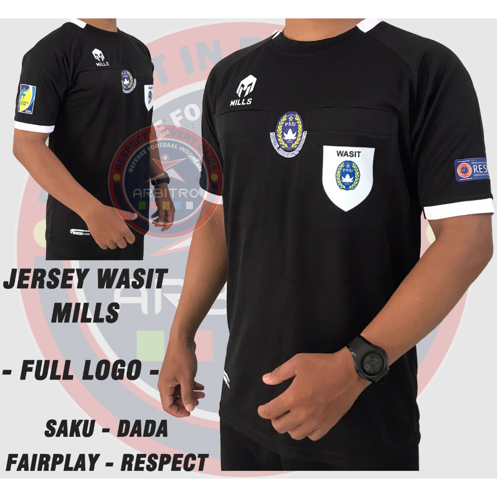 Jual BAJU WASIT MILS BRI LIGA 1 2023 - FULL LOGO - READY STOCK | Shopee ...