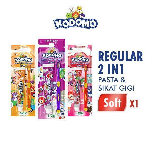Jual Kodomo Paket Pasta Gigi+Sikat gigi (Hadiah Random) | Shopee Indonesia