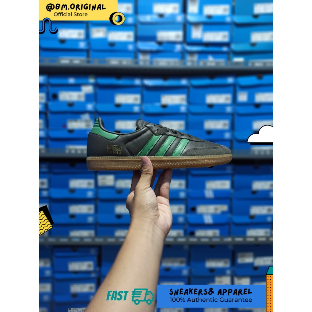 adidas gazelle silver green womens Adidas Samba Shadow Olive Preloved Green Gum IG6175 – Sneaker Junkies