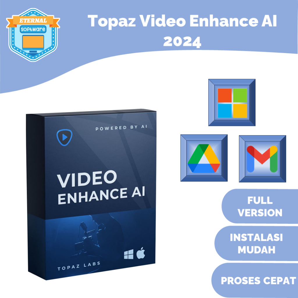 Jual Topaz Video Enhance AI 2024 Full Version No Trial Permanen Pro ...