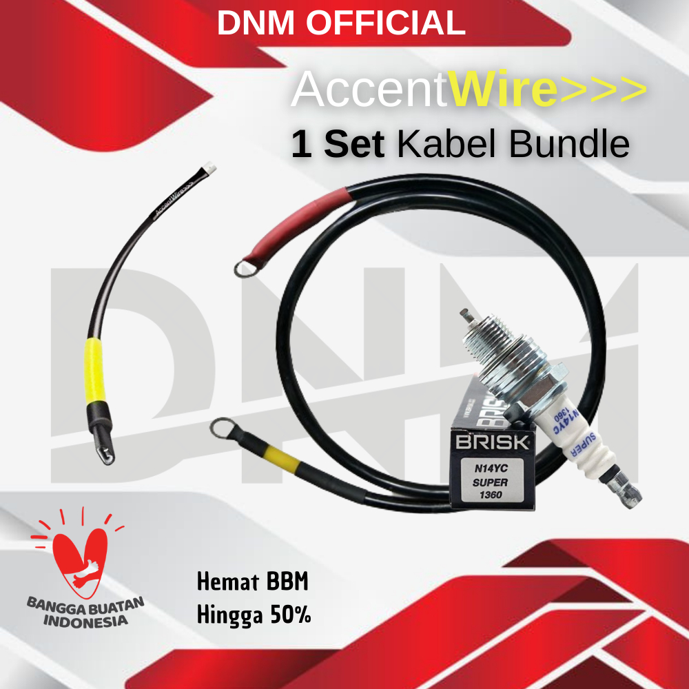 Jual Kabel Accent Wire Black Performance Set Koil Booster Black