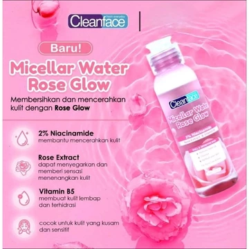 OliveShop Cleanface Micellar Water 3in1 Clean Face Normal Oily Skin 100ml 250ml