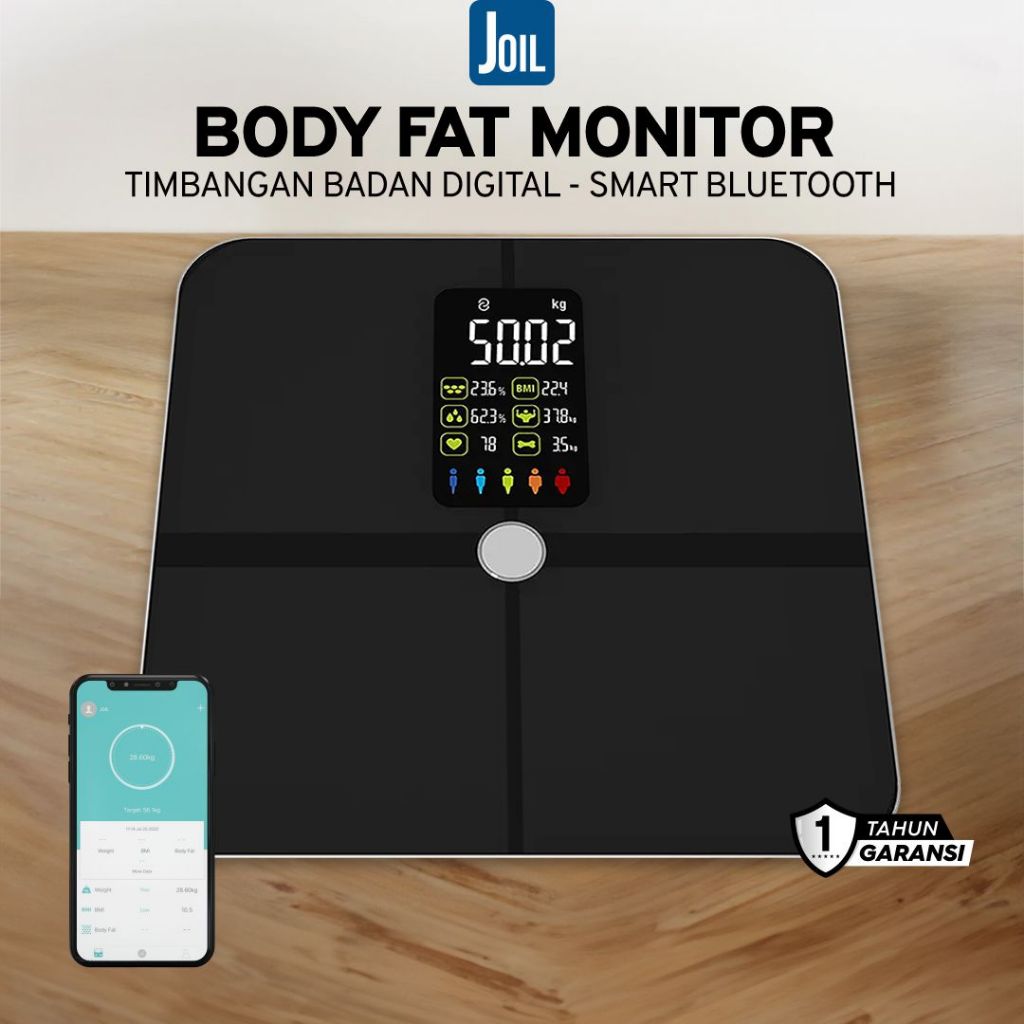 Jual Timbangan Badan Bluetooth Smart Body Scale And Fat Monitor Ito Joil Shopee Indonesia 6957