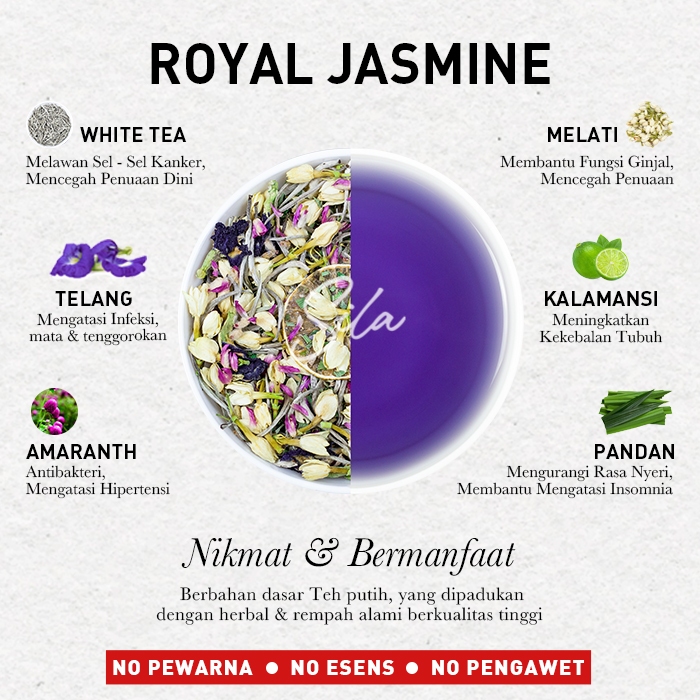 Jual Sila Artisan Tea - Royal Jasmine - Sachet 1 Teabag - Teh Premium ...