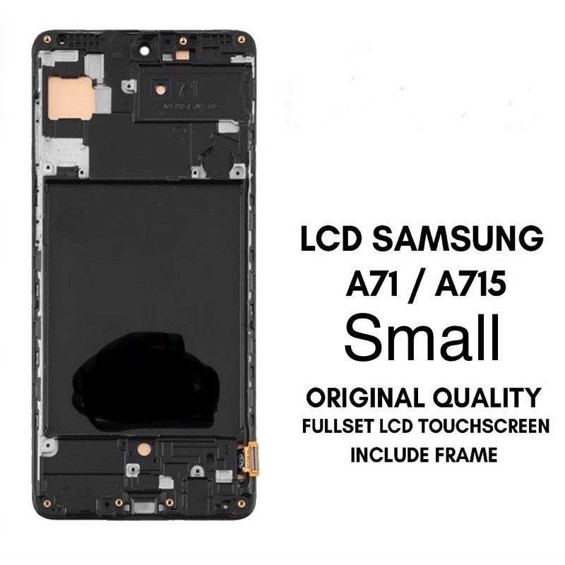 Jual Grosir Lcd SAMSUNG A71/A715 Plus Frame ORIGINAL OLED FINGGERPRINT ...