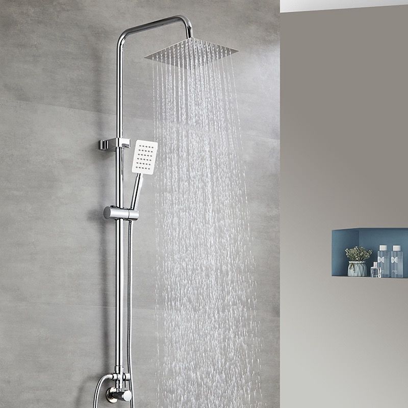 Jual COD Wall Showe Dinding Kamar Mandi Stainless Anti Karat Lengkap ...