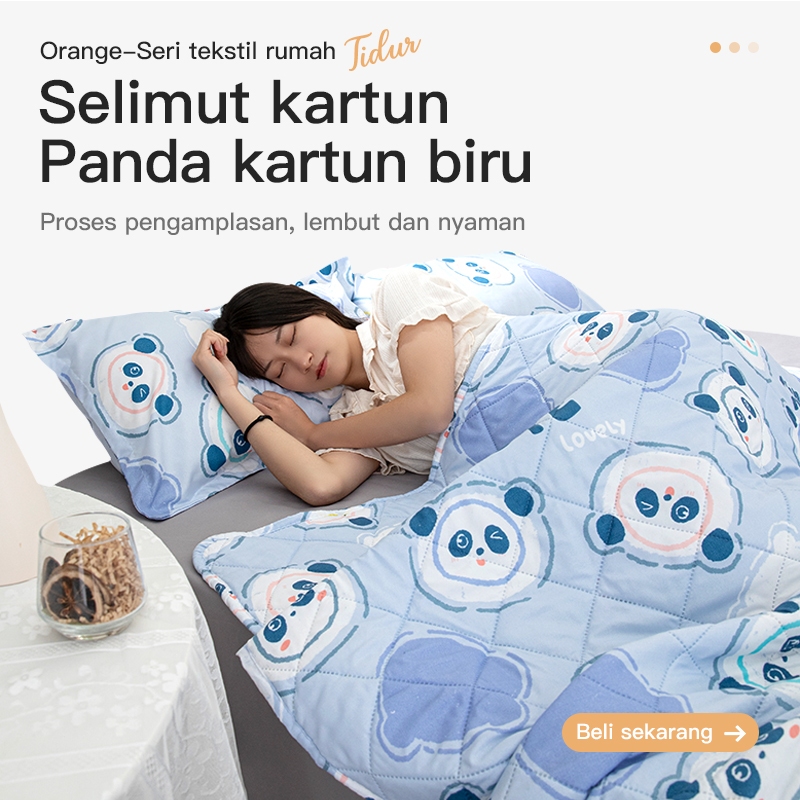 Jual Selimut Bedcover Motif Bunga / selimut tipis 120X200/160X200